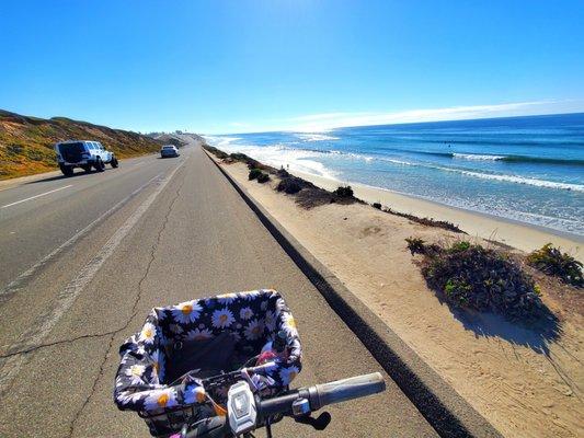 Carlsbad views for miles on my Trek