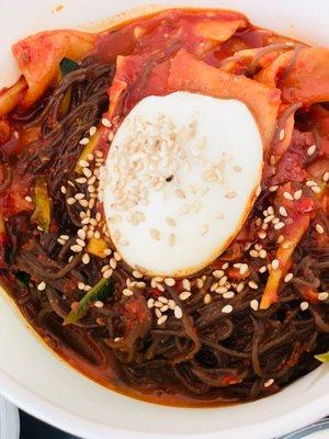 Sweet and Spicy Buckwheat Noodle (bibimnengmyun)!!