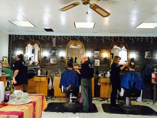 Barbers for all ages. Best in town, maybe all of NJ