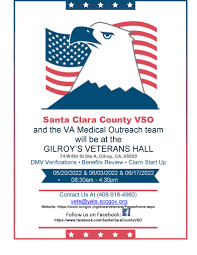 Santa Clara County Office of Veterans Services does a lot of out-reach.