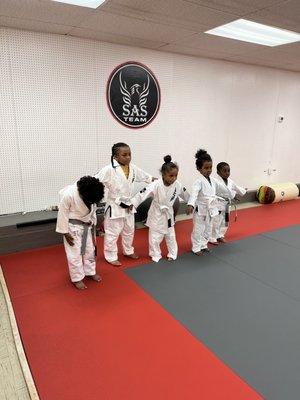 Little Ninjas Class 4 to 6 years old