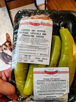 Prices are quite a bit cheaper than their stuff in the grocery store...and a much wider selection! My pup, photo bombing as usual. :-)