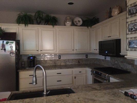 Kitchen back splash