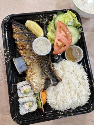 Saba Shioyaki Bento Box