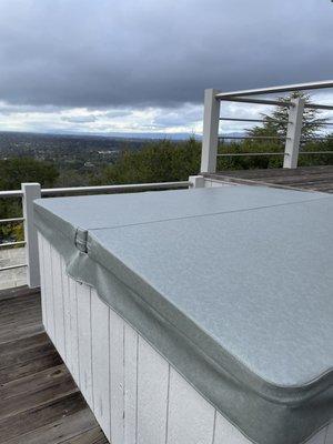 Hot tub cover