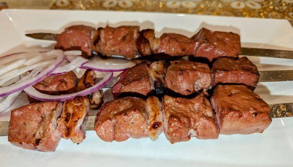 Veal Liver Kebab $7.95 each