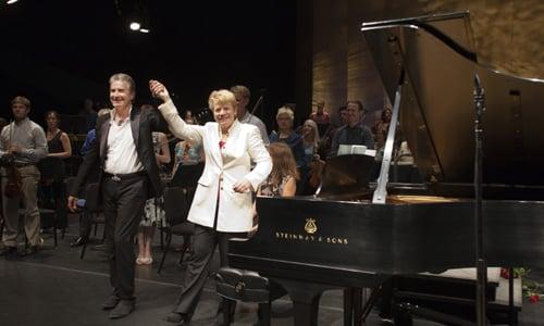 Pianist Jean-Yves Thibaudet and Marin Alsop, 2011