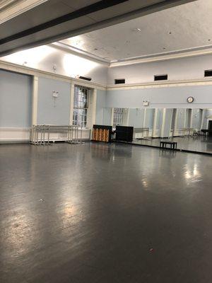 Dance Studio at Marymount Manhattan in New York.