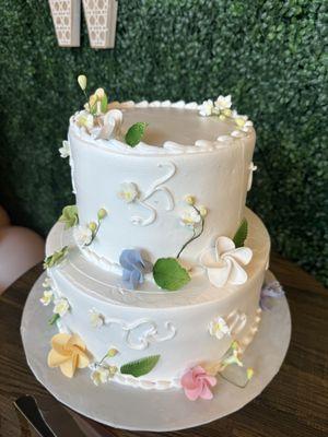 Bridal shower cake