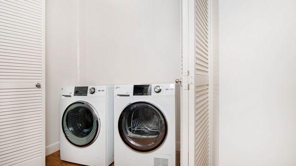 In-Home Washer and Dryer