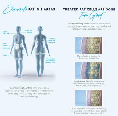 CoolSculpting is the #1 Fat Reduction Treatment