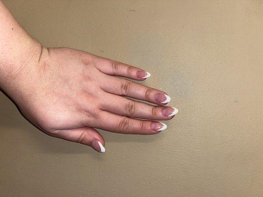 French tip acrylic set