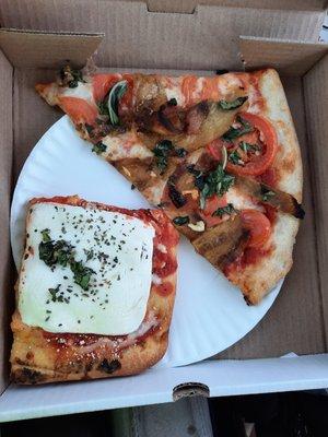 Margherita & eggplant