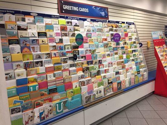 Greeting cards.