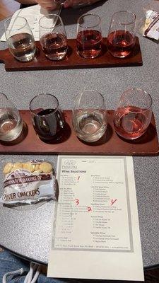 Wine flight