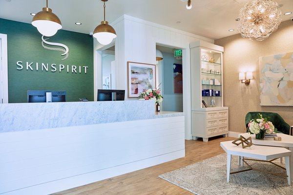 SkinSpirit Manhattan Beach front desk