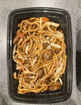 Black Pepper Steak Udon