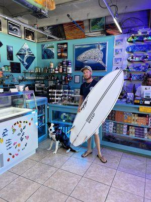 Aloha lopez new Fish surfboards