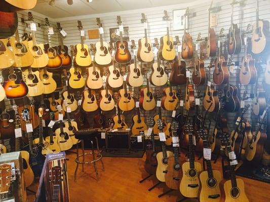 Acoustic Guitar Department!