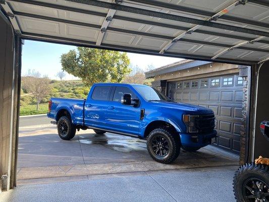 Ford tremor ready for the 22x12 rims