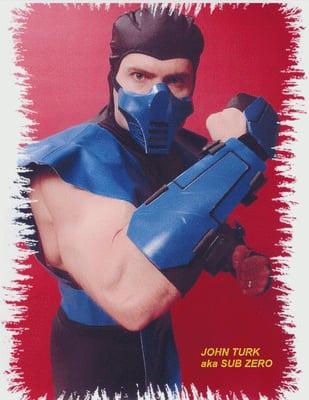 Me as Sub-Zero in the Mortal Kombat video game. 
  www.FearlessFitnessLTD.com