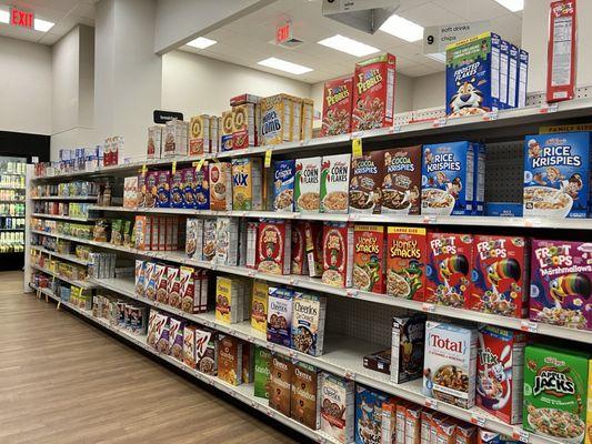 Cereal aisle