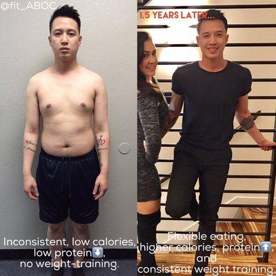 Thien is transformed after dropping nearly -30 lb and ton of inches.