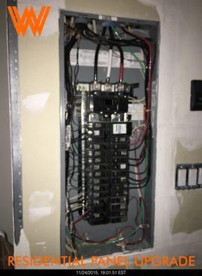 Residential panel replacement