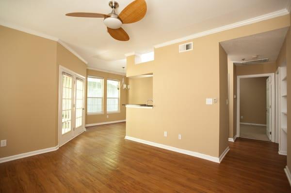 Upgraded units available with hardwood floors