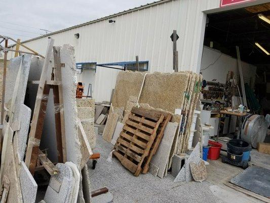 Marble Polish LLC showroom on Oslo Road in Southwest Vero Beach, Florida.