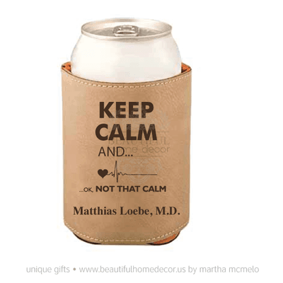 Awesome Keep Calm Personalized Koozie Gift - Great Desk Gift Hello! at BeautifulHomeDecor.us You can find the perfect gift! We design person