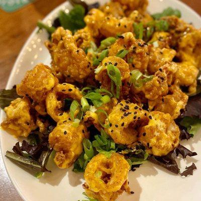 Calamari shrimp firecracker (spicy chipotle)