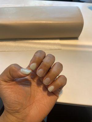 Dip powder, natural nails