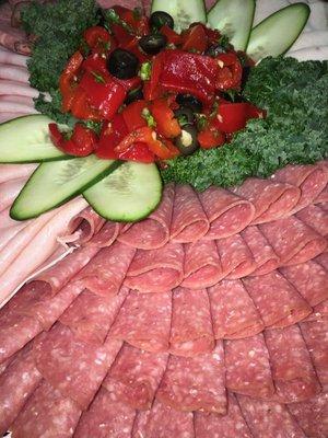 Cold cut platter