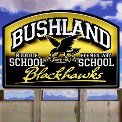 Bushland High School Signs