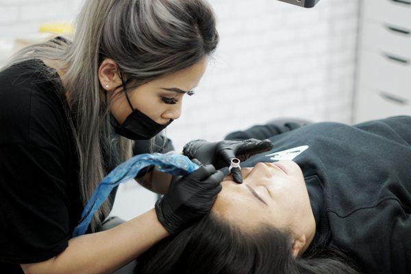 Permanent Makeup Process