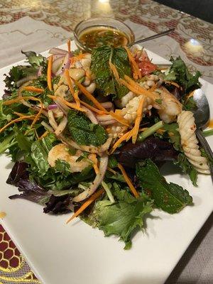 Spicy Seafood Salad