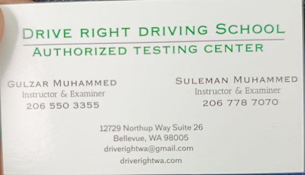 Drive Right Driving School