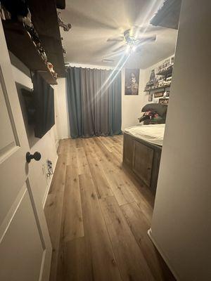 Bedroom flooring