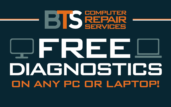 Free Diagnostics in store on any PC or Laptop