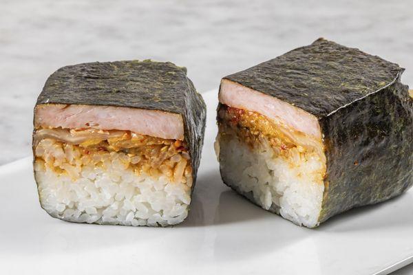 Kimchi Spam Musubi