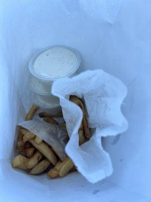 Fries with Ranch