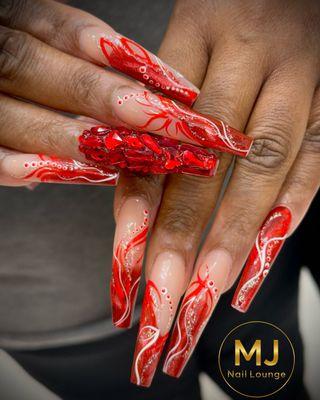 This Halloween, let your nails do the haunting! Our striking red polish will have you looking fierce and fabulous.