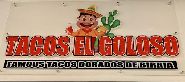 Tacos El Goloso Logo