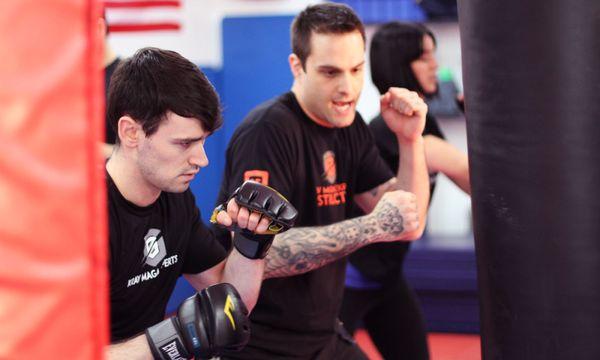 Krav Maga Instructor in action