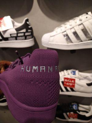 "Human Race" trainers available at Foot Locker.