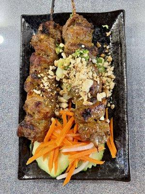 C14. Thit Heo Xien Que (Pork Skewers) (2)