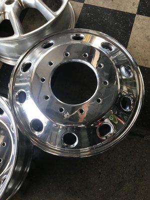 We polish rims as well