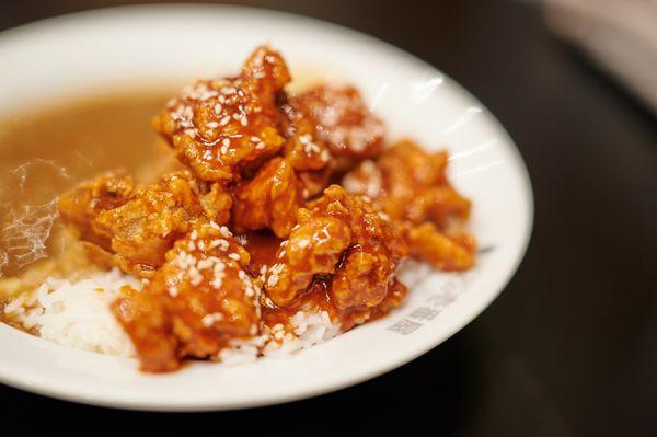 spicy teriyaki fried chicken