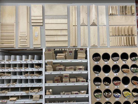 Best selection of different size shims and custom size woods...